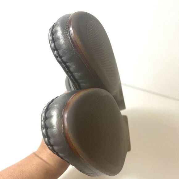 SAS Tripad Comfort Womens 8 S Metallic Pewter Leather Shoes Casual Flats Slip On - Picture 7 of 11